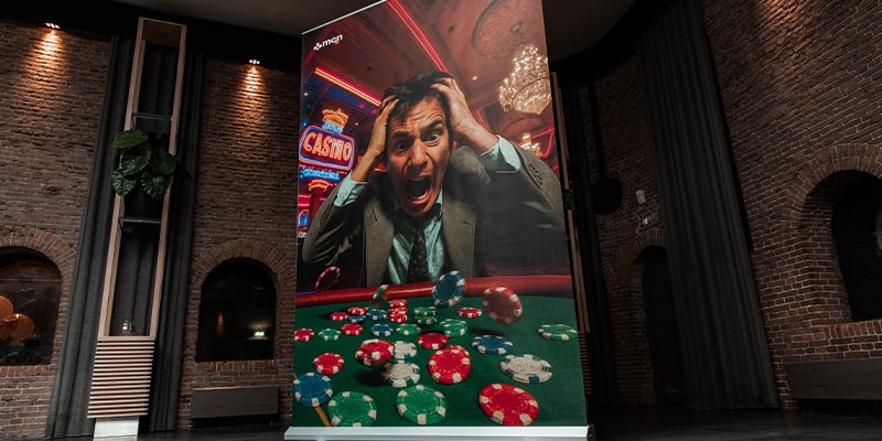 Casino themadecor huren / decoratie